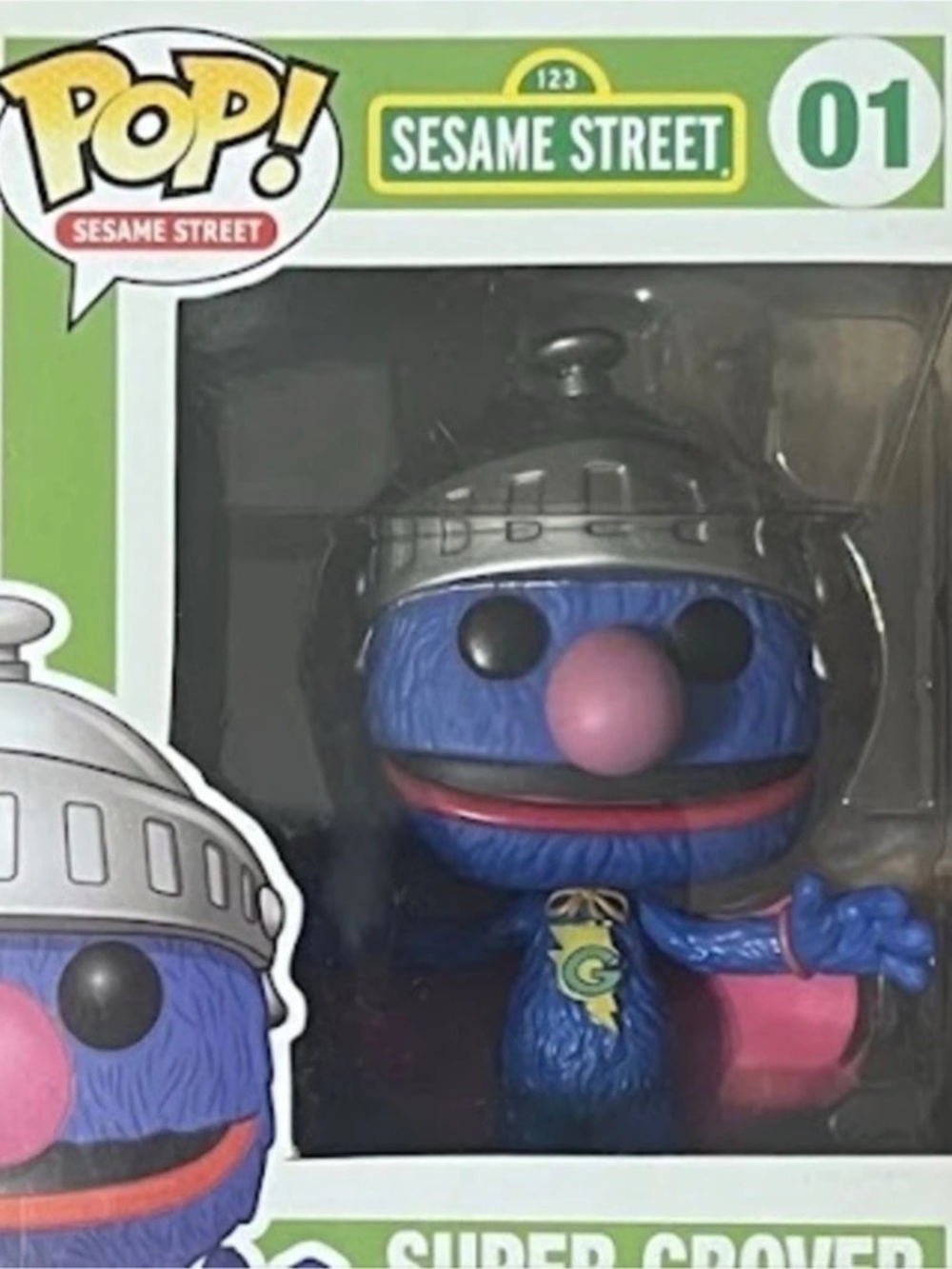 Funko Super Grover #123 Vinyl Figure NWT